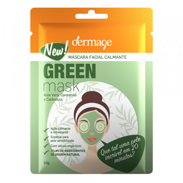 Máscara Facial Dermage Green Mask Sache